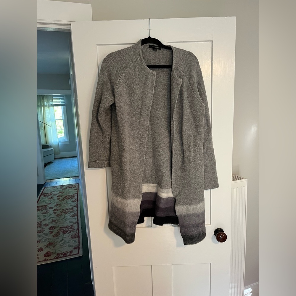 Ann Taylor Wool Blend Cardigan Sweater Jacket Size Small